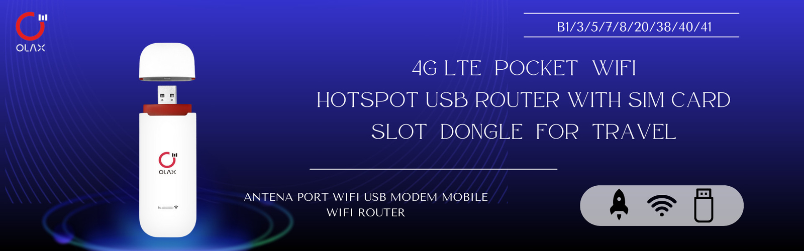 Wi-Fi 4G UFI Dongle