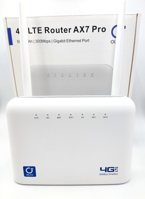 Bộ định tuyến Wifi 4G CPE tốc độ cao Bộ định tuyến sim 2x2 MIMO 5000mah